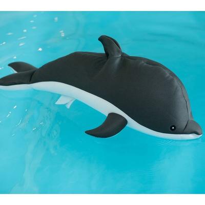 Stoff Schwimmtier Delfin Grau 40x102x36 cm - Westmann Image