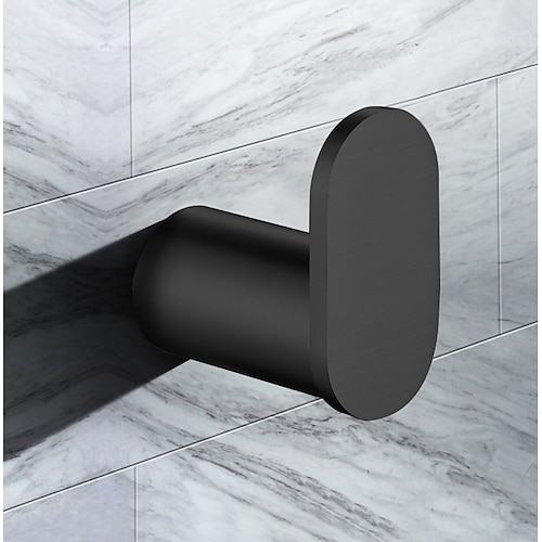 Kleiderhaken Wandmontage Sus 304 Edelstahl Kleiderhaken für Badezimmer Küche Garage strapazierfähiges stilvolles Hotel Image