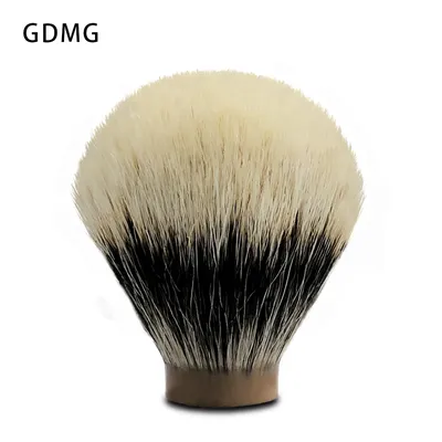 GDMG BRUSH SHD Manchuria Three Band Bulb Badger Hair Knot Cleaning Beard Tool Wet Shaving Brush
