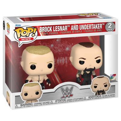 Funko The Undertaker & Brock Lesnar Doppelpack POP! Vinylfigurenset Image