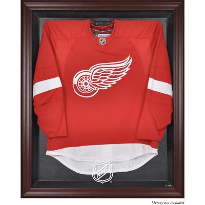 NHL-Schild – Trikotvitrine mit Mahagonirahmen Image