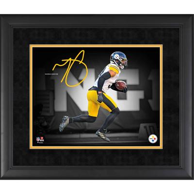 Minkah Fitzpatrick Pittsburgh Steelers Faksimile-Signatur gerahmtes Spotlight-Foto , 11 x 14 Zoll Image