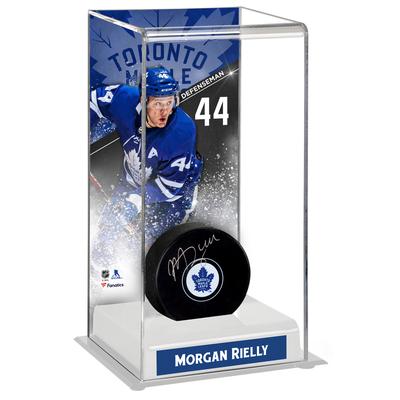 Morgan Rielly Toronto Maple Leafs Deluxe Großer Hockey-Puckkoffer Image