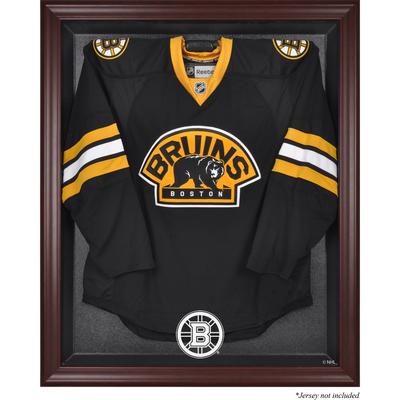 Boston Bruins Trikot-Vitrine mit Mahagoni-Rahmen Image