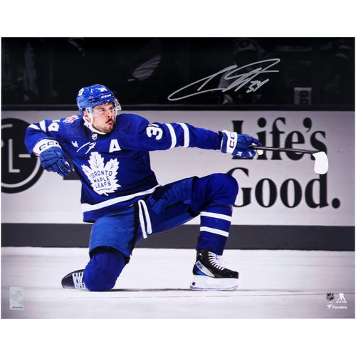 Auston Matthews, Toronto Maple Leafs, signiertes 16