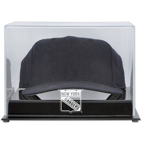 Vitrine mit Teamlogo der New York Rangers aus Acryl für die Kappe Image