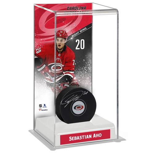 Sebastian Aho Carolina Hurricanes Deluxe Großer Hockey-Puckkoffer