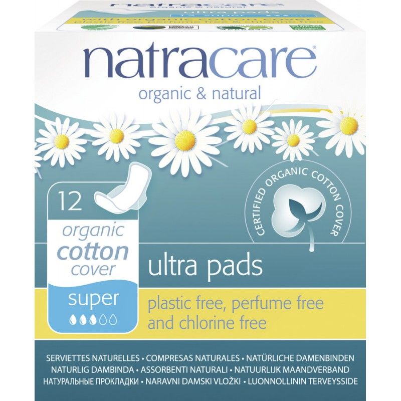 Natracare - Assorbenti ultra super 12 pz