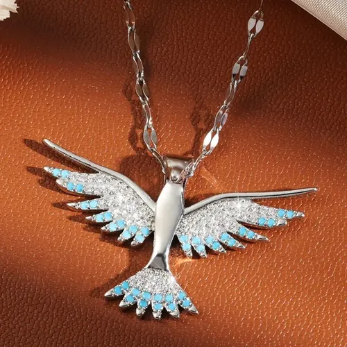 ChimPhoenix-Colliers de la présidence en acier inoxydable pour hommes et femmes, oxyde cubique contre-indiqué, document en or, collier en cristal métallique, bijoux de fête