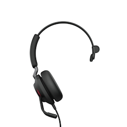 Jabra Evolve2 40 SE, Kabelgebunden, Anrufe/Musik, 20 - 20000 Hz, 113 g, Kopfhörer, Schwarz Image