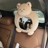 Cute Bear Car Viewing Mirror, Safety Seat Viewing Mirror, Cartoon Rearview Mirror