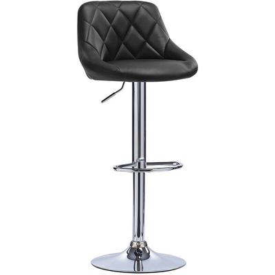 1er Barhocker Barstuhl, leichte reinige Kunstleder, Gute gepolsterte Sitzfläche , Höhenverstellbar, Image