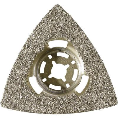 kwb Professional Raspel Delta Ø 80 mm, für Beton, Stein und Holz (Hartmetall-bestreut)