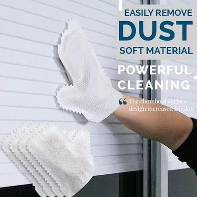 10PCS Dust Cleaning Gloves Eco-friendly Disposable Gloves for Bathroom, Kitchen,Restaurant,Hotel,BBQ,Food Plastic Gloves Cleaning Tools