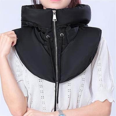 TEMU Unisex Drawstring Shoulder Fake Coldproof Riding