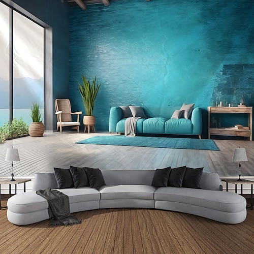 Natur Fensteransicht hängen Wandteppich Kunst große Wandteppich Wandbild Dekor Fotografie Hintergrund Decke Vorhang Haus Schlafzimmer Wohnzimmer Dekoration Wandtuch XXL Natur Image