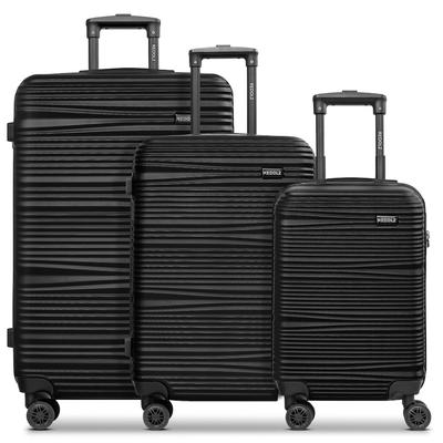 Redolz Essentials 16 3-SET 4 Rollen Kofferset 3-teilig black Schwarz Herren Image