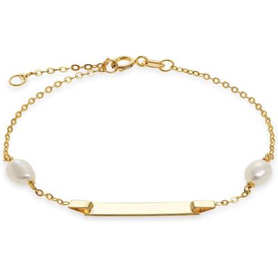 FAVS - I.D.-Armband 375er Gelbgold Armbänder & Armreife Damen