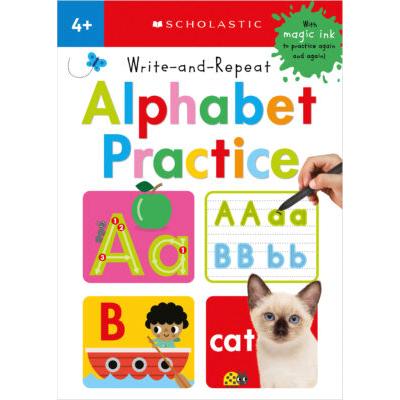 Scholastic Early Learners: Wrute-and-Repeat Alphabet Practice