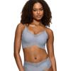 Bügelloser BH TRIUMPH "Lift Smart P EX", Damen, Gr. 2, N-Gr, blau (eggshell blau), Spitze, Spitze, Obermaterial: 47% Polyamid, 29% Polyester, 24% Elasthan, unifarben, feminin, BHs, Stretch-Spitze, Push-up-Effekt