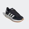Sneaker ADIDAS SPORTSWEAR "RUN 70S 2.0", Gr. 40, schwarz-weiß (core schwarz, core weiß, core weiß), Leder, Textil, sportlich, Schuhe, inspiriert vom Design des SL72