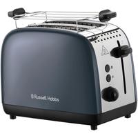 RUSSELL HOBBS Toaster Colours Plus 26552-56, grau, B:28,4cm H:23,3cm T:15,6cm, Toaster