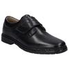 Klettschuh JOSEF SEIBEL "Alastair 16", Herren, Gr. 44, schwarz (16 schwarz), Leder, klassisch, Schuhe, in komfortabler Schuhweite K (extraweit)