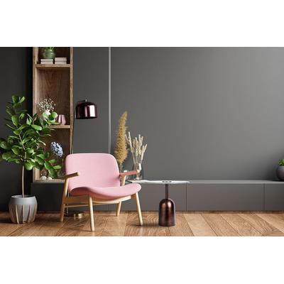 Beistelltisch KAYOOM "Harry 125, luxuriöse Tischplatte aus 100% Marmor", grün, B:47cm H:47cm T:47cm, Tischplatte:100% Marmor Gestell:Edelstahl, Tische, Tischplatte aus Marmor, stabiles Gestell aus Eisen Image