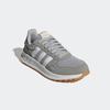 Sneaker ADIDAS SPORTSWEAR "RUN 84", Gr. 43, grau (grau two, cloud weiß, matte silber), Textil, Leder, Synthetik, sportlich, Schuhe, Topseller