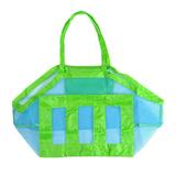 BINGLI Beach Toys Mesh Beach Bag Extra Large Beach Bags and Tote Backpack Toy Towels Sand for Holding Beach Toy Children Toys Market Grocery Picnic Tote Safe and Easy for Children to Use