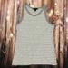 J. Crew Tops | J. Crew Tank Top Size Xs | Color: Gray/White | Size: Xs