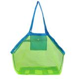 XIANXIAN Mesh Beach Bag Extra Large Beach Bags and Tote Backpack Toys Towels Sand for Holding Beach Toys Children Toys Market Grocery Picnic Tote