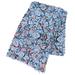 Louis Vuitton Accessories | Louis Vuitton Rose Pattern Stole Rayon/Silk Women's Louis Vuitton | Color: Blue | Size: Os