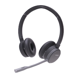 AGFEO Infinity, Kabellos, Büro/Callcenter, 189 g, Kopfhörer, Schwarz Image
