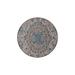 Gray 84 x 84 x 0.08 in Area Rug - East Urban Home Machine Washable Area Rug GSIX03703 | 84 H x 84 W x 0.08 D in | Wayfair