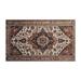 Brown 72 x 48 x 0.08 in Area Rug - East Urban Home Machine Washable Area Rug Polyester/Chenille | 72 H x 48 W x 0.08 D in | Wayfair