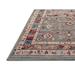 Gray Rectangle 4' x 6' Area Rug - East Urban Home Machine Washable Area Rug 72.0 x 48.0 x 0.08 in Polyester/Chenille | Wayfair