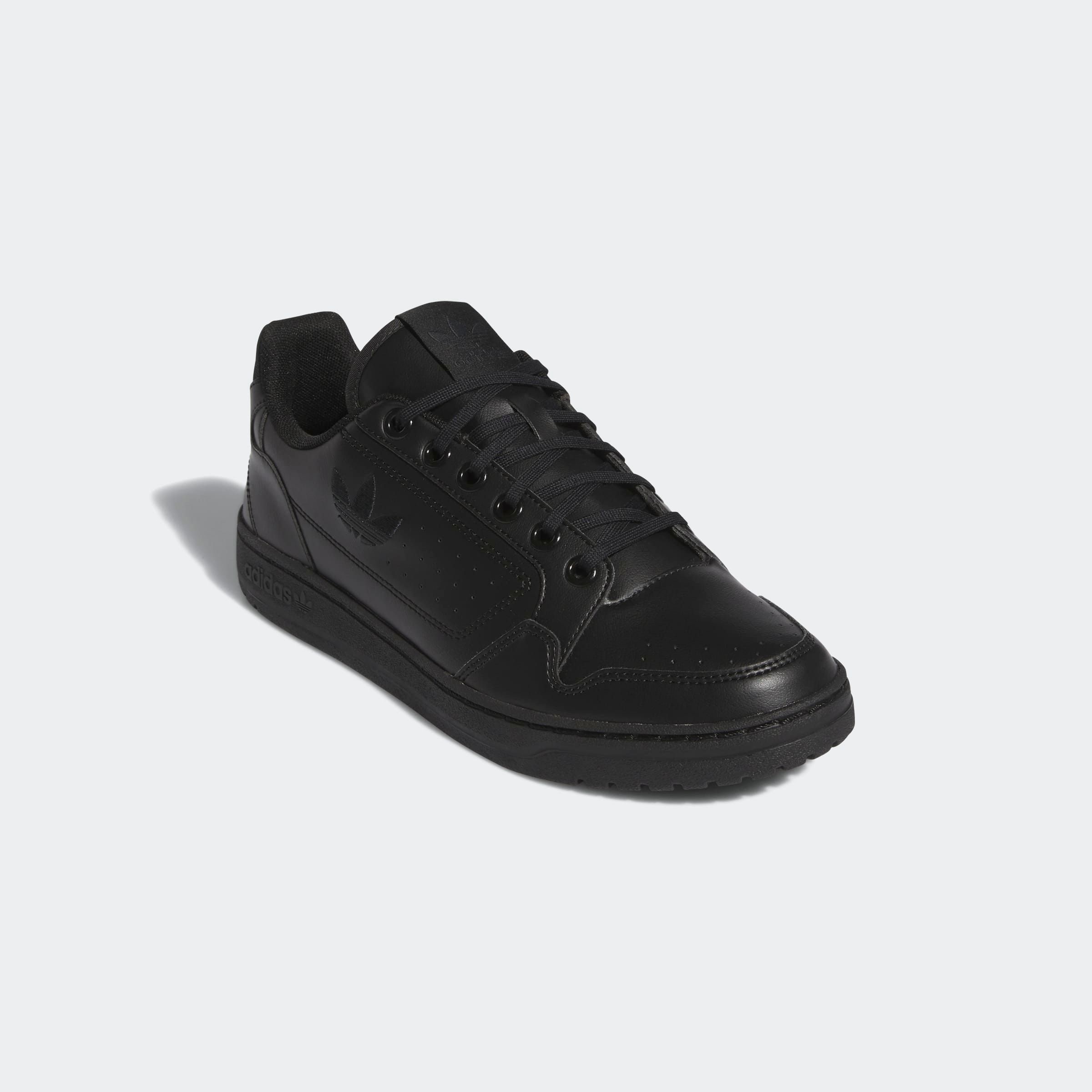 Sneaker ADIDAS ORIGINALS "NY 90", Herren, Gr. 45, schwarz (core schwarz, core schwarz, carbon), Synthetik, Schuhe Sneaker