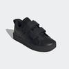 Klettschuh ADIDAS SPORTSWEAR "VS PACE 2.0 KIDS", Kinder, Gr. 33, schwarz-weiß (core schwarz, core schwarz, cloud weiß), Synthetik, sportlich, Schuhe