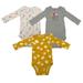 Carter s Just One You Baby Girl s 3pk Long Sleeves Bodysuit Floral 6 Months