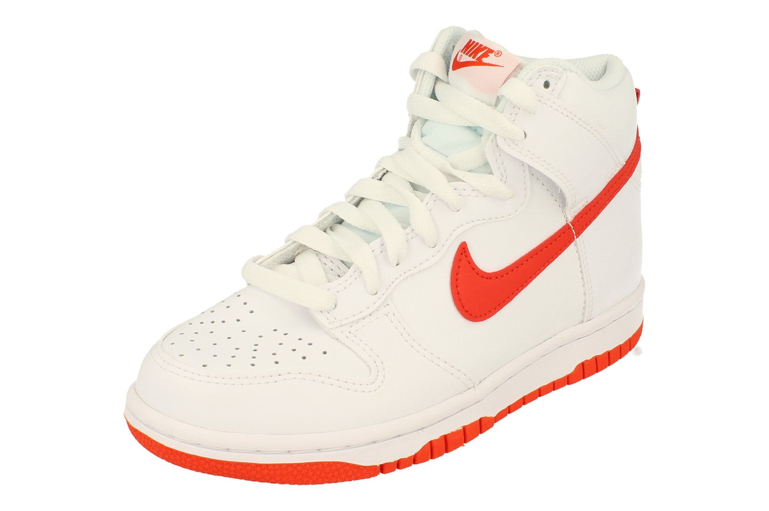 Nike Dunk High Gs Weiß Turnschuhe EU 38,5 / UK 5,5