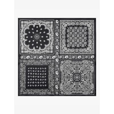 Men's Elegant Silk Paisley Bandana Scarf - Versatile Fashion Accessory