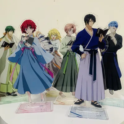 Akatsuki no Yona Anime New Style Figure Yona Haku Acrylic Stands Jeha Character Model Plate Desk