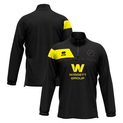 Millwall Errea Staff Training Midlayer Top – Schwarz Image