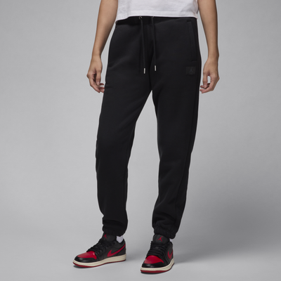 Nike Jordan Flight Fleece Women's Trousers - Black - Cotton/Polyester