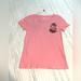 J. Crew Tops | J.Crew Flamingo Tshirt Short Sleeve Jcrew Pink Golf Summer Tee Size Small | Color: Gold/Pink | Size: S