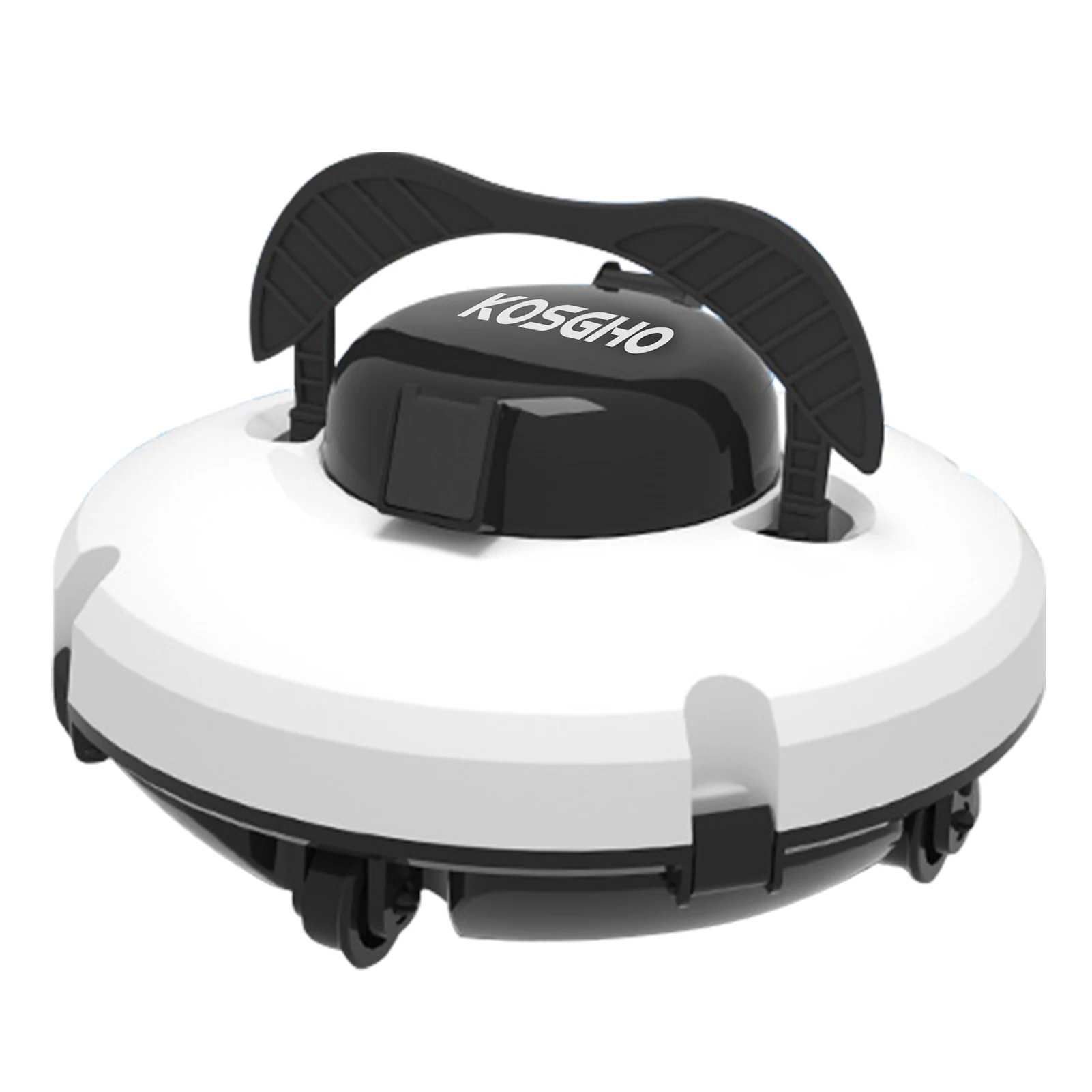 Kabelloser Roboter-Poolreiniger, Pool-Staubsauger mit zwei Motoren, selbstparkend für Poolwäder mit flachem Boden Image