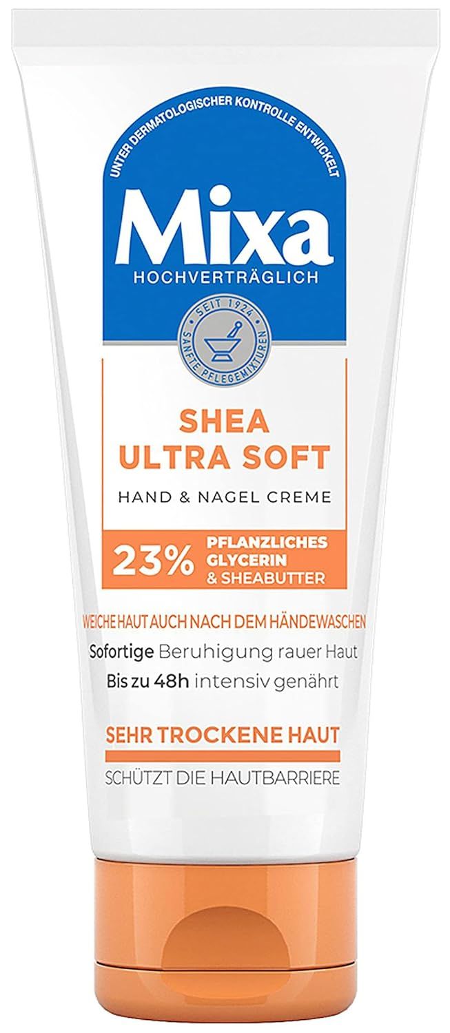 Crema mani e unghie ultra morbida Mixa Shea 100 ml