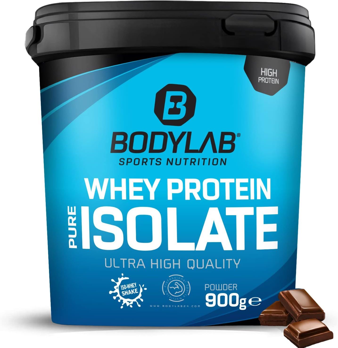 Bodylab24 Proteine Whey Isolate Cioccolato 900 g