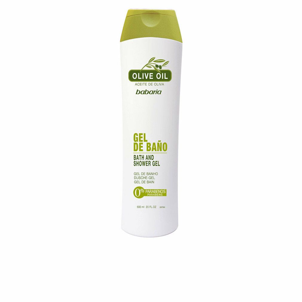 Gel da bagno all' olio d' oliva Babaria 600ml 600 ml doccia
